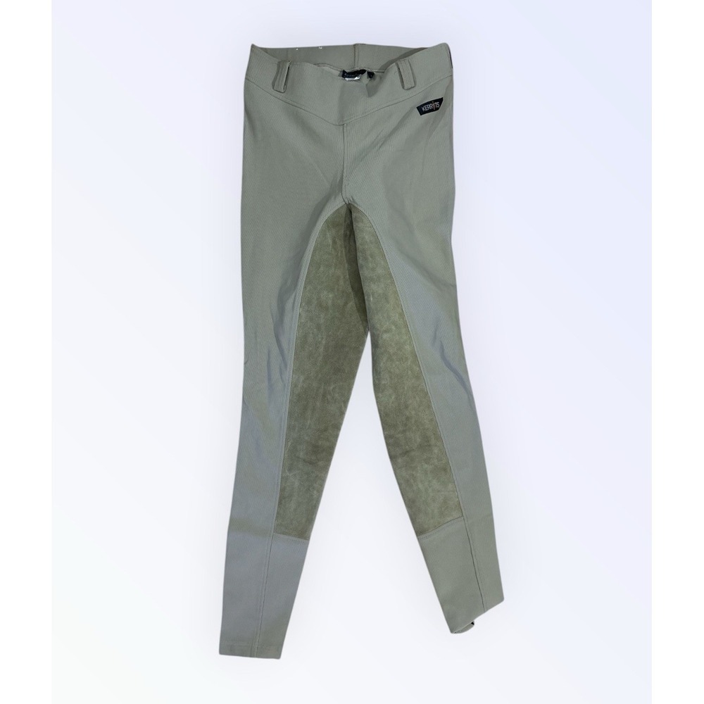 Kerrits Full Seat Equestrian Riding Pants Breeches TAN LARGE